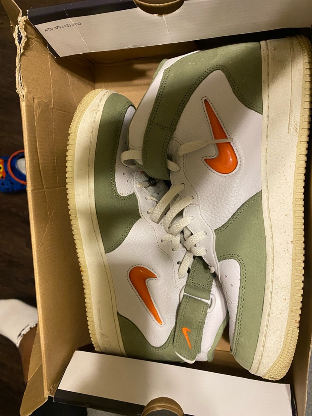 Mid Air Force Ones